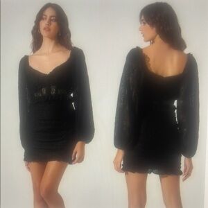 NWT New With Tags ASTR Christy lace dress.  Size small